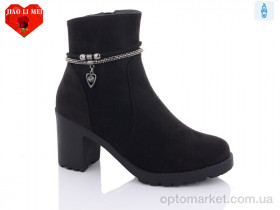 Купить Черевики жіночі 501-1 Jiao Li Mei чорний
