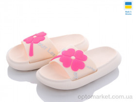 Купить Шльопанці дитячі 5028-127B Luck Line бежевий