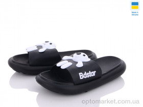 Купить Шльопанці жіночі 5028-1A Luck Line чорний