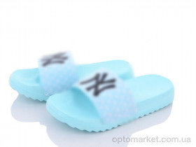 Купить Шльопанці жіночі 5030-625A N.w York блакитний