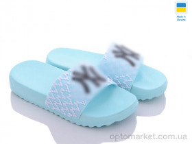Купить Шльопанці дитячі 5030-625B N.w York блакитний