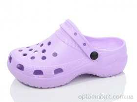 Купить Крокси жіночі 5039-375 Luck Line фіолетовий