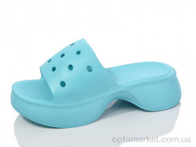 Купить Шльопанці жіночі 5043-372 Luck Line блакитний