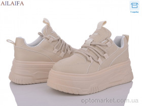 Купить Кросівки жіночі 5052 apricot Aelida бежевий