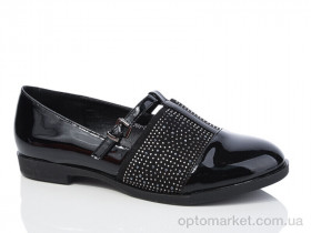 Купить Туфлі жіночі 5066-3 black Башили чорний