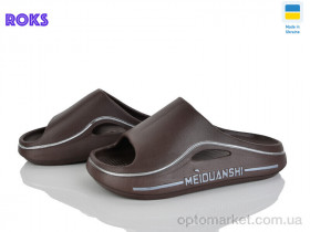 Купить Шльопанці жіночі 507-025 коричн. Roks коричневий