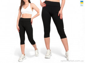 Купить Капрі жіночі 5073 чорний Sport style чорний