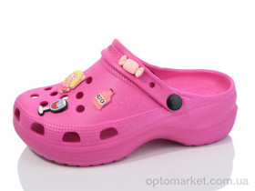 Купить Крокси жіночі 5139-369 Luck Line рожевий