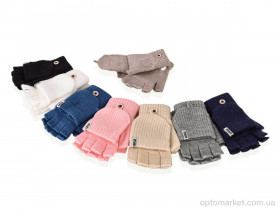 Купить Рукавиці дитячі 5151 (хутро) mix Anjela мікс