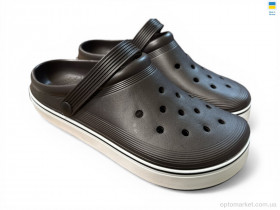 Купить Крокси чоловічі 523 шоколад Dago коричневий