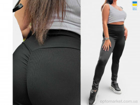 Купить Лосини жіночі 5275 чорний Sport style чорний