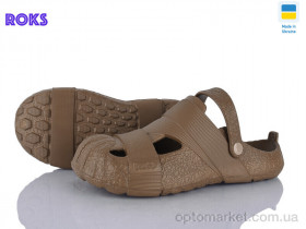 Купить Крокси чоловічі 528 пісочний Dago коричневий
