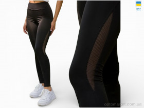 Купить Лосини жіночі 52868 чорний Sport style чорний