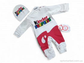 Купить Комплекти дитячі дитячі 5378 білий ромпер з шапочкою Murat Baby білий