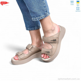 Купить Босоніжки жіночі 540 латте к. ARTO бежевий