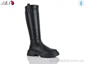 Купить Чоботи жіночі 55-5 Aba чорний