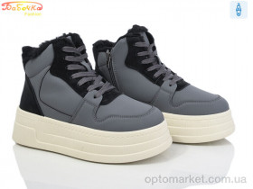 Купить Черевики жіночі 554-595 Бабочка-Mengfuna-AESD сірий