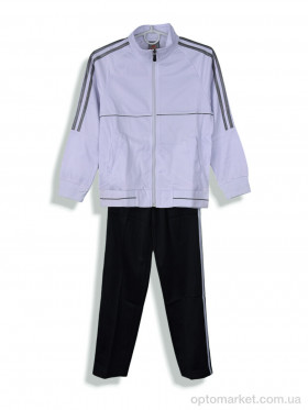 Купить Спортивний костюм дитячі 565 3-смужки білий Lidong білий