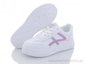 Купить Кросівки жіночі 568 white-pink Xingwei білий