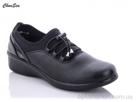 Купить Туфлі жіночі 57235D-1 Chunsen чорний