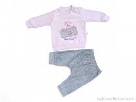 Купить Комплекти дитячі дитячі 579 св.рожевий батнік-штани Blue Armi рожевий