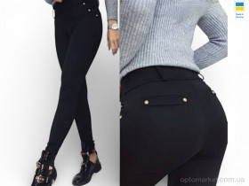 Купить Лосини жіночі 5852 чорний Sport style чорний