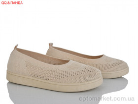 Купить Балетки жіночі 5863-1-2 QQ&Панда бежевий