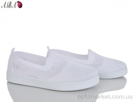 Купить Сліпони жіночі 5864-1-1 Aba білий