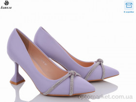 Купить Туфлі жіночі 5982-M68-6 Башили фіолетовий
