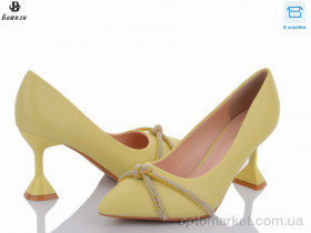 Купить Туфлі жіночі 5983-M68-7 Башили жовтий