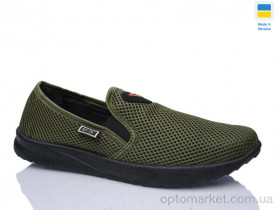 Купить Сліпони чоловічі 6-144 хакі Gipanis зелений