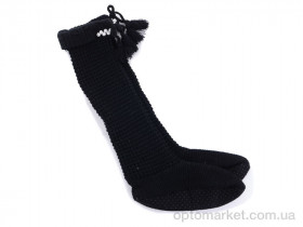 Купить Гольфи жіночі 601-1 домашняя обувь  вязан. черн. Slippers чорний