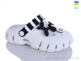 Купить Крокси дитячі 6012 білий Gipanis білий