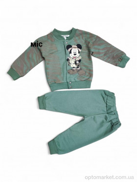 Купить Комплекти дитячі дитячі 60207 хакі батнік-штани Donino Baby хакі