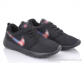 Купить Кросівки чоловічі 6040 black N.ke чорний