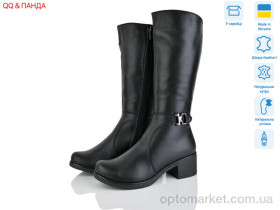 Купить Чоботи жіночі 608A чорний DJUS SHOES чорний