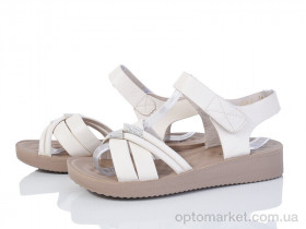 Купить Босоніжки жіночі 609-2 YAQINIAO бежевий