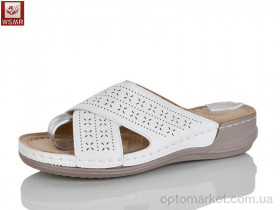 Купить Шльопанці жіночі 610-2 WSMR білий