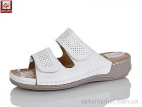 Купить Шльопанці жіночі 611-2 WSMR білий