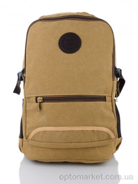 Купить Рюкзак унісекс 6121 beige Ponasoo бежевий