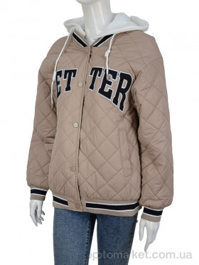 Купить Куртка жіночі 6218 d.beige TurnHug бежевий