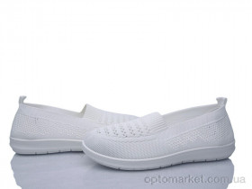 Купить Сліпони жіночі 6503-5 YUEMINGZHU білий