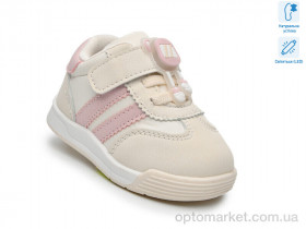 Купить Кросівки дитячі 65031B LED TOM.M бежевий