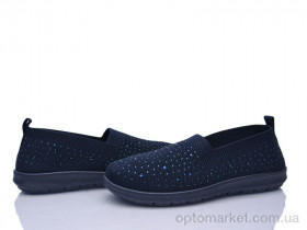 Купить Сліпони жіночі 6506-2 YUEMINGZHU синій