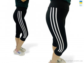 Купить Капрі жіночі 66 чорний Sport style чорний