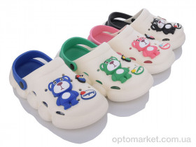 Купить Крокси жіночі 6630-13 mix Lion мікс