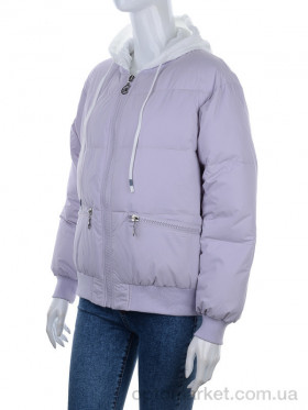 Купить Куртка женские 678 grey Aixiaohua фиолетовый