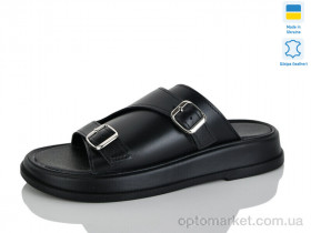 Купить Шльопанці жіночі 68-1 Mermaid чорний