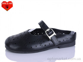 Купить Сабо жіночі 682-1 Jiao Li Mei чорний