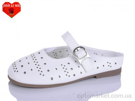 Купить Сабо жіночі 682-2 Jiao Li Mei білий